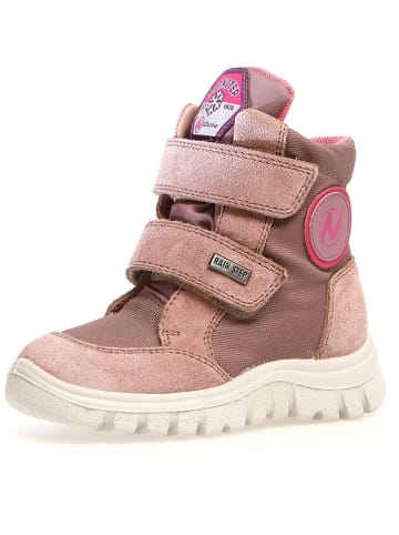 Leder-Boots "Gemi" in Rosa