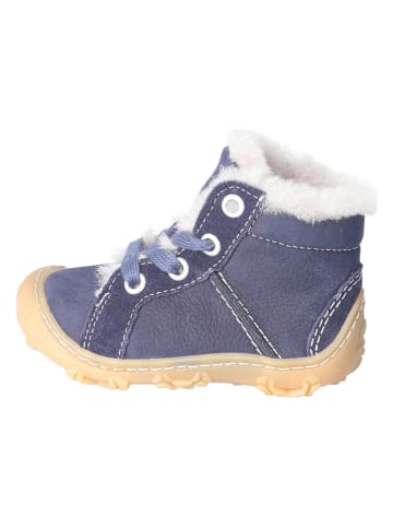 Leder-Boots "Elia" in Blau