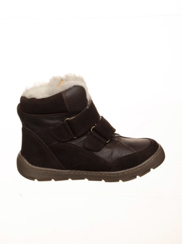 Leder-Barfußschuhe in Braun