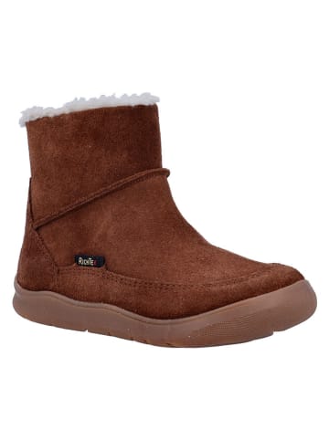 Leder-Barfußschuhe "Samy" in Hellbraun