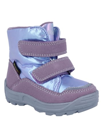 Winterstiefel "Freestyle"  in Hellblau/ Lila
