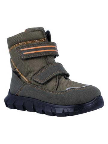 Kozaki zimowe "Snow Mini" w kolorze khaki