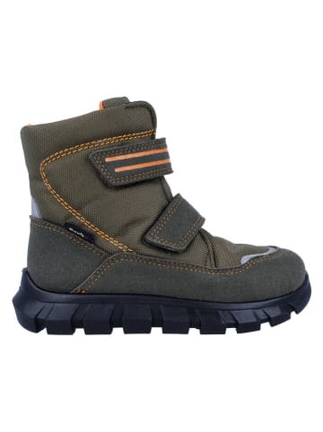 Kozaki zimowe "Snow Mini" w kolorze khaki