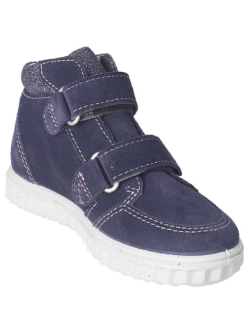 Leder-Boots "Jolina S" in Dunkelblau