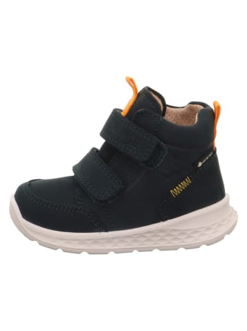 Leder-Winterboots "Breeze" in Dunkelgrün