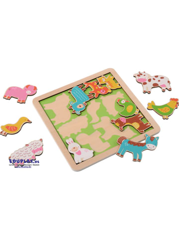 Puzzle (5 szt.) z ramką - 3+