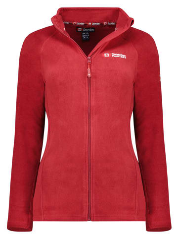 Fleece vest "Tugeak" rood