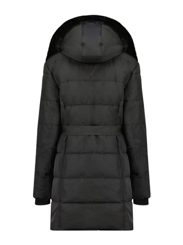 Wintermantel "Bettineak" in Schwarz