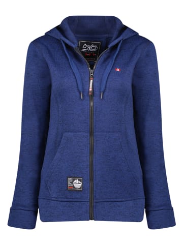 Fleecejacke in Dunkelblau