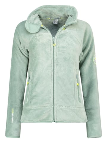 Fleece vest "Udilas" mintgroen