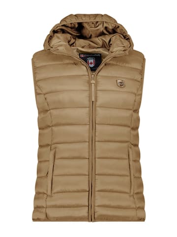 Steppweste "Vakitaleak" in Taupe