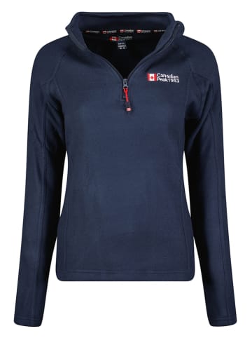 Fleece trui "Tugeak" donkerblauw