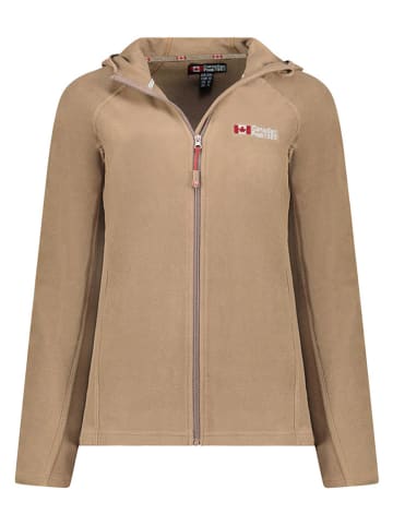 Fleecejacke in Beige