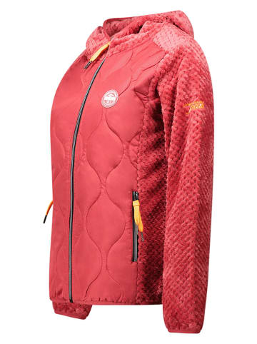Canadian Peak Fleece vest "Torsadeak" bordeaux