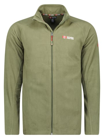 Fleece vest "Tugeak" kaki