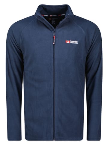 Fleece vest "Tugeak" donkerblauw