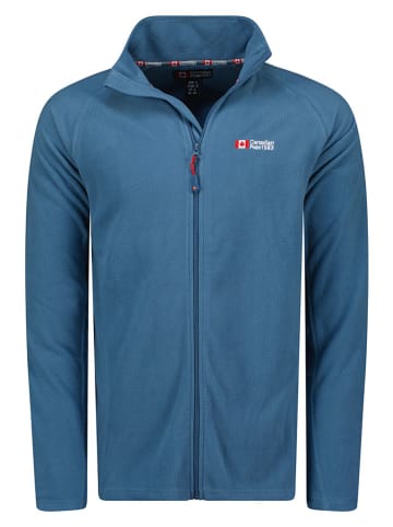 Fleece vest "Tugeak" donkerblauw