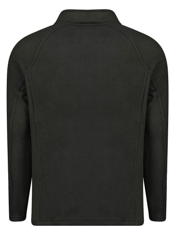 Fleecepullover "Tugeak" in Schwarz