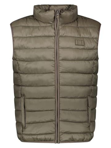 Kamizelka pikowana "Vamichokeak" w kolorze khaki