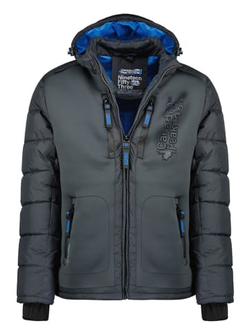 Hybridjacke "Beach" in Dunkelgrau