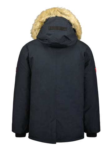 Parka w kolorze granatowym