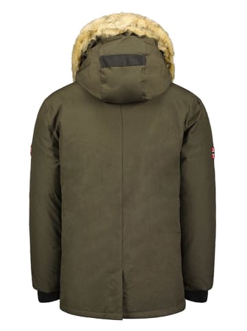 Parka "Claudeak" w kolorze khaki