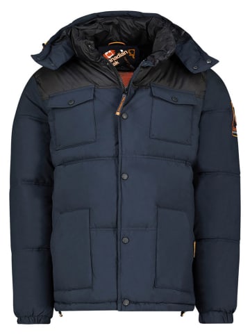 Winterjas donkerblauw
