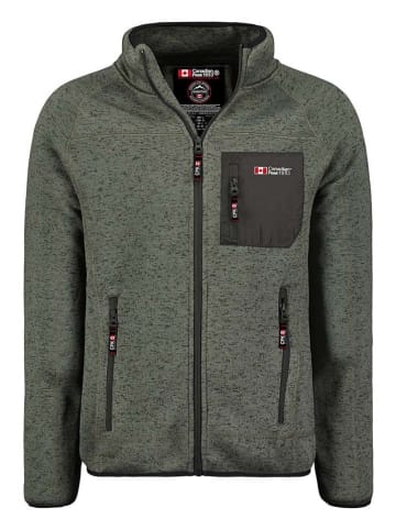 Fleece vest "Titleak" antraciet