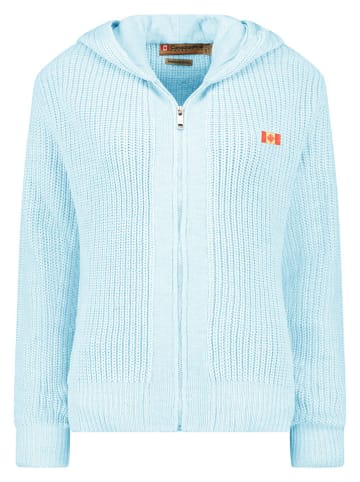 Cardigan in Hellblau