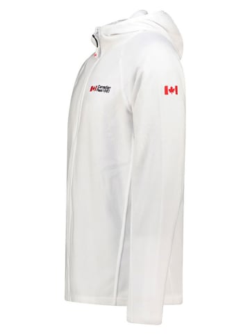 Canadian Peak Kurtka polarowa "Tugoodeak" w kolorze białym