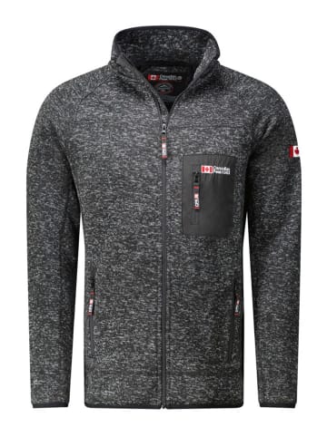 Fleecejacke "Titleak" in Grau