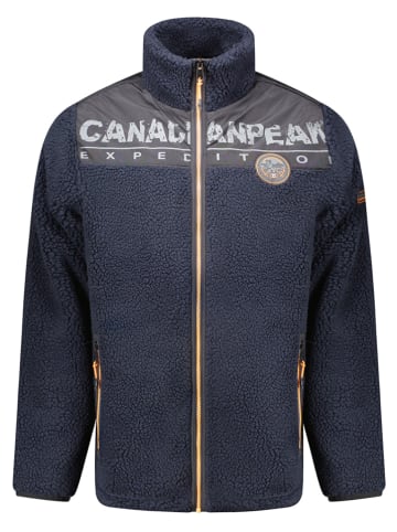 Fleece vest "Tumarineak" donkerblauw