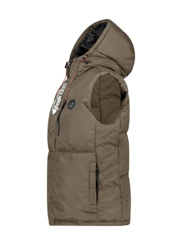 Steppweste "Vetincelleak" in Khaki