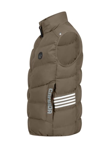 Kamizelka pikowana "Vincenteak" w kolorze khaki