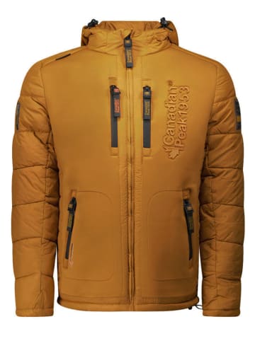 Steppjacke "Beackweak" in Senf