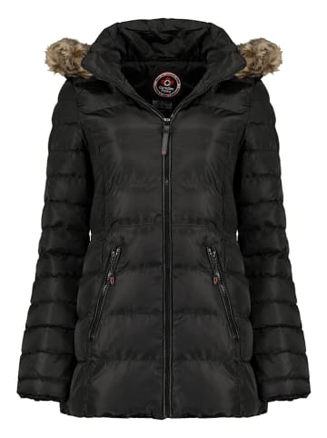 Wintermantel "Anieseak" in Schwarz