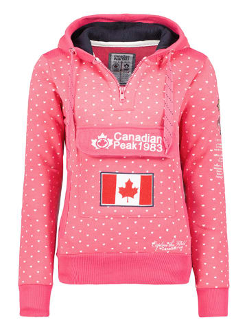 Hoodie "Gyrelle" in Pink
