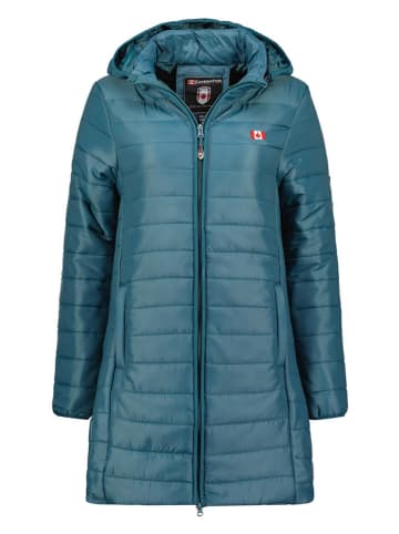 Steppjacke "Atikeak" in Petrol