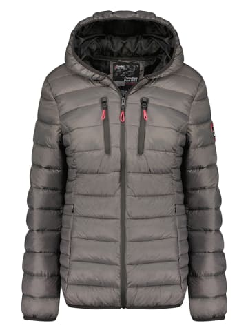 Steppjacke "Alareak" in Grau