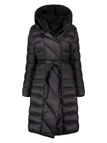 Wintermantel in Schwarz