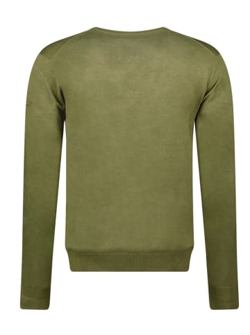 Sweter "Felineak" w kolorze khaki