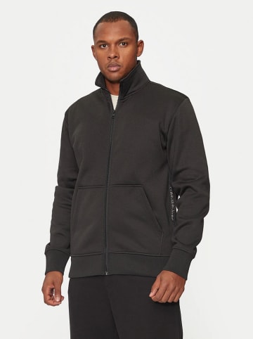 Sweatjacke in Schwarz