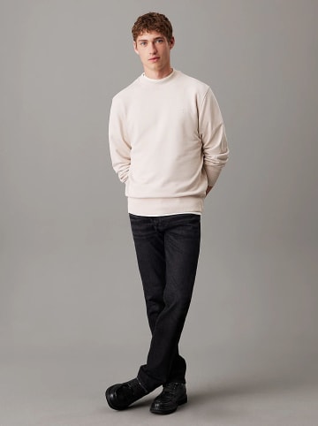 Sweatshirt in Beige