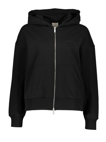 Sweatjacke in Schwarz