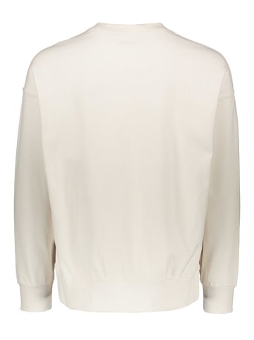 Sweatshirt in Creme