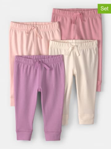 4-delige set: sweatbroeken meerkleurig