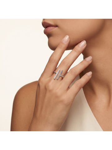 Silber-Ring mit Edelsteinen