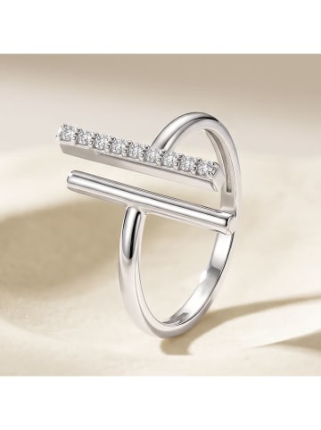Silber-Ring mit Edelsteinen
