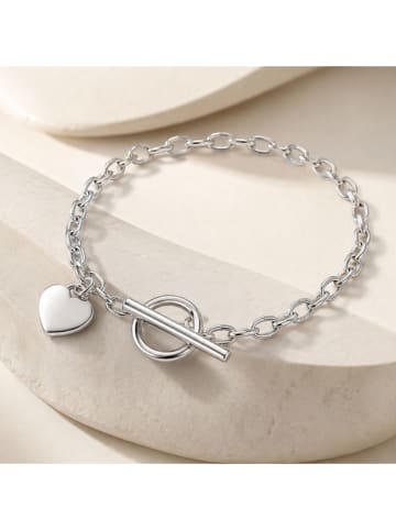 Silber-Armkette mit Schmuckelement