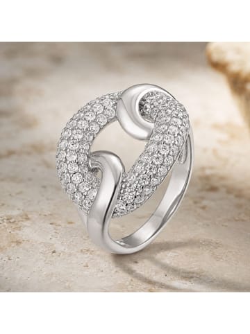 Silber-Ring mit Edelsteinen
